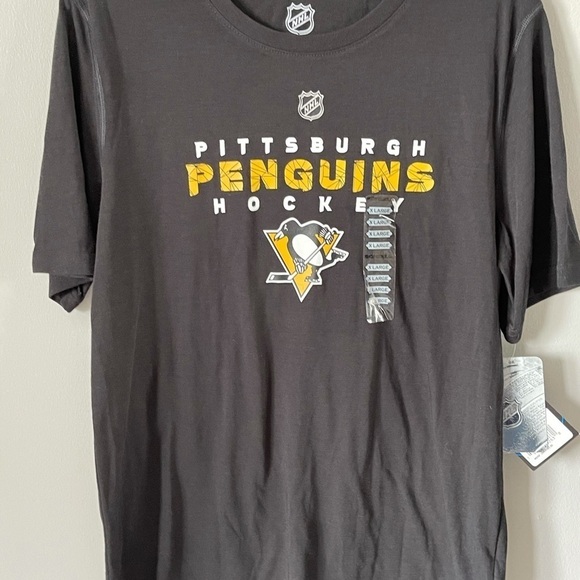 NHL Pittsburgh Penguins Hockey boys XL team spirit Stanley Cup Puck ice rink - Picture 5 of 8